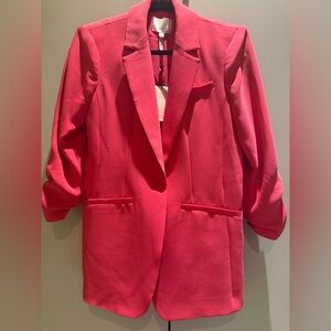 Cinq à Sept Vibrant Pink Blazer